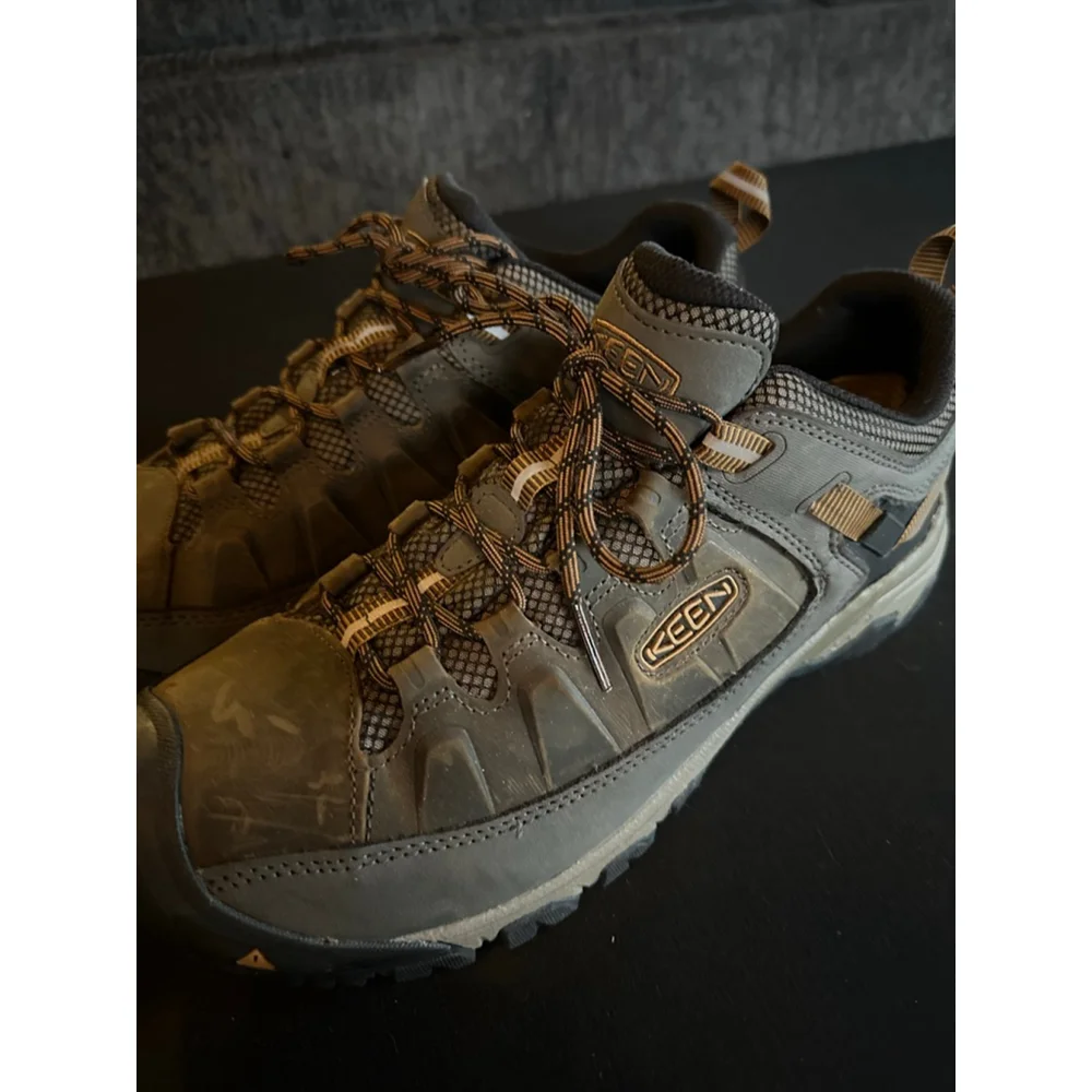 Men's KEEN Gray/Brown Athletic Shoes Size 12